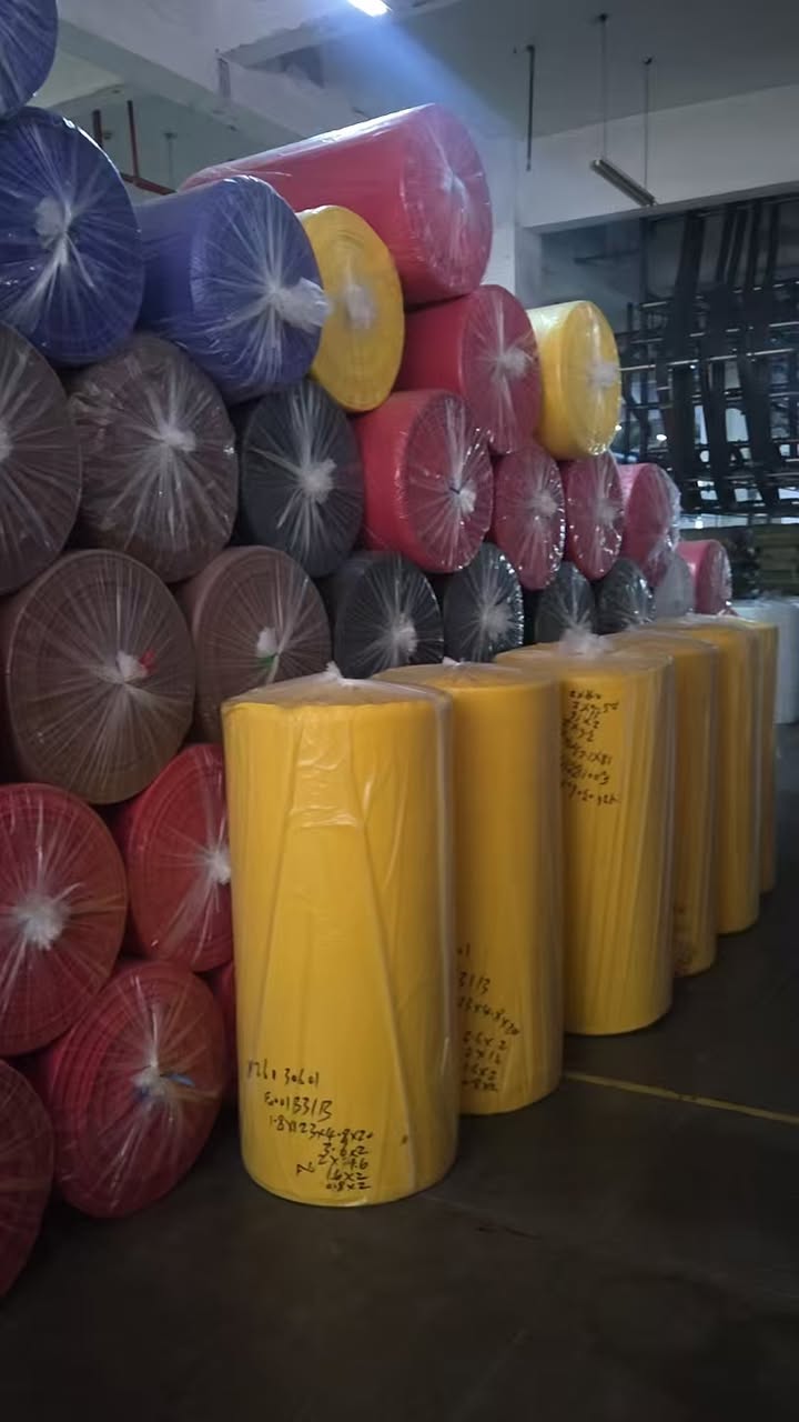 EVA foam rolls inventory
